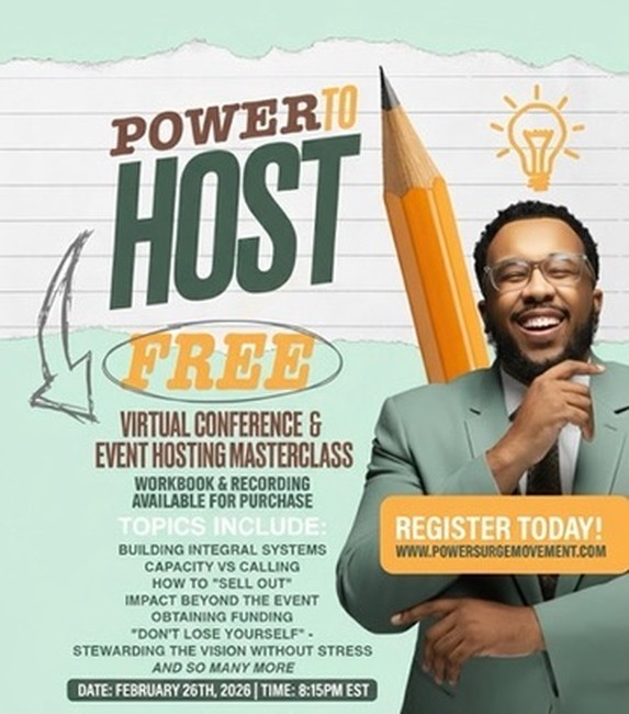 Power To Host flyer